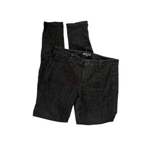 VINCE. Black Denim Ankle Zip Legging Jeans Jeggings Women's Size 4